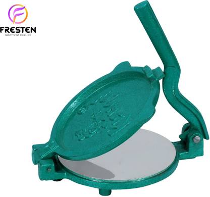 Fresten DELUXE Heavy Quality Cast Iron (Heavy) Puri Maker Puri Press Roti and Khakra Maker