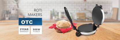 OTC Indian Chapati Electric/Roti/Maker with 2 year Warranty b-2 Roti and Khakra Maker