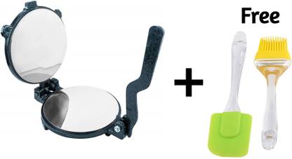 Maxigo Iron Puri Press/Maker Khakra Maker Roti and Khakra Maker With Spatula and Brush Roti and Khakra Maker