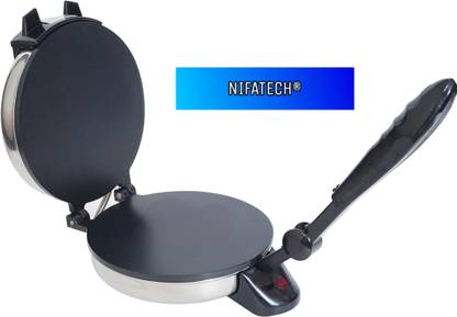 NIFA TECH ® Electric Automatic Roti Maker Machine with 1100 Watts Roti/Chapati/Parathas Q1 Roti and Khakra Maker