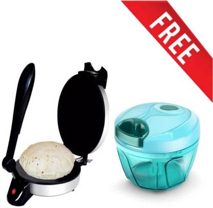 Online Generation Stainless steel body Heavy Duty Non Stick Hundy chopper RT5 Roti and Khakra Maker