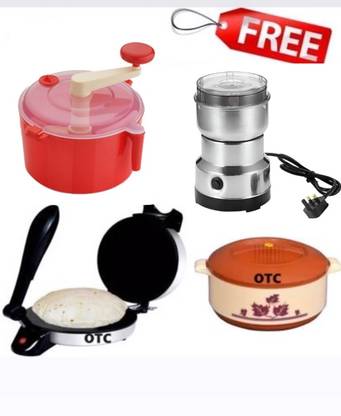 OTC Combo Of Multipack Items With Non Stick Electric Roti and Khakra Maker