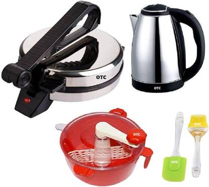 OTC Combo Pack Of Non Stick Electric Roti and Khakra Maker