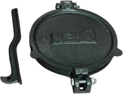 Neha Manual Hand Press with Handle for Home and Kitchen for Making Papad Heavy Roti and Khakra Maker