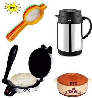 OTC Combo Of RM-3100 Electric Non Stick 1 Year Warranty CPM-32 Roti and Khakra Maker