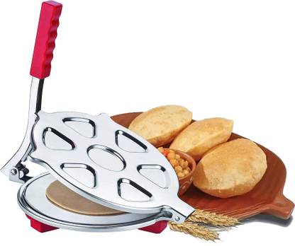 BLLUEX Puri Press Machine Roti Press, Papad/Khakhra/Chapati Maker Roti and Khakra Maker