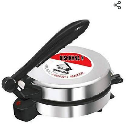DIKANSHA ® Electric Automatic chapati Maker Electric Automatic | Roti Maker Non Stick T7 Roti and Khakra Maker