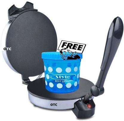 OTC Free 1 Container Non Stick Electric 1 Year Warranty MS-2 Roti and Khakra Maker