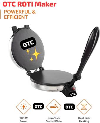 OTC Non Stick Electric Roti Maker with 1 year Warranty FT-1 Roti and Khakra Maker