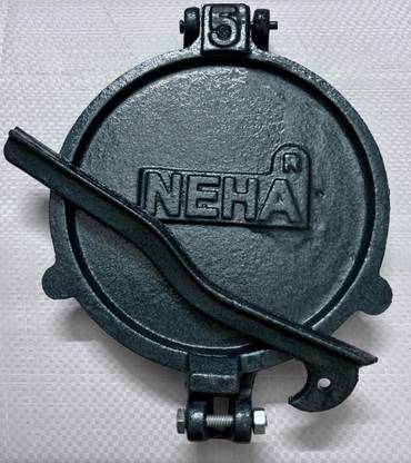 Neha New Puri Maker | Iron Puri Press Machine | Manual Chapati Press For Home Kitchen Roti and Khakra Maker