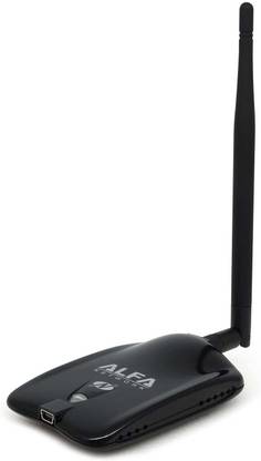 Maxbell Alfa AWUS036NHA - Wireless B/G/N USB Adaptor - 802.11n - 150Mbps - 2.4 GHz-5dBi Router Antenna Booster
