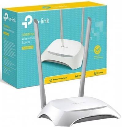 tplinker TL-WR850N Router 5 GHz 300 Mbps Wifi Speed Dual Band Internal & External Antenna Ethernet (Cable Broadband)