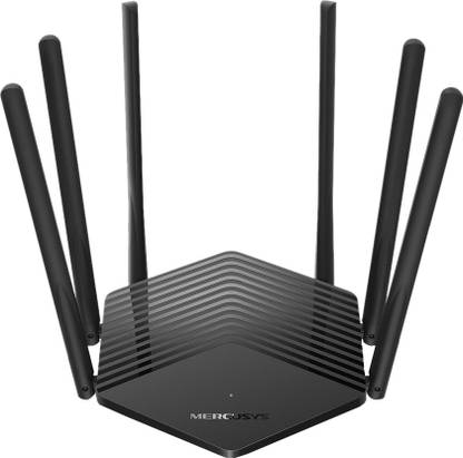 Mercusys MR50G Wireless Router 2.4 GHz, 5 GHz 1900 Mbps Wifi Speed Dual Band External Antenna Ethernet (Cable Broadband)