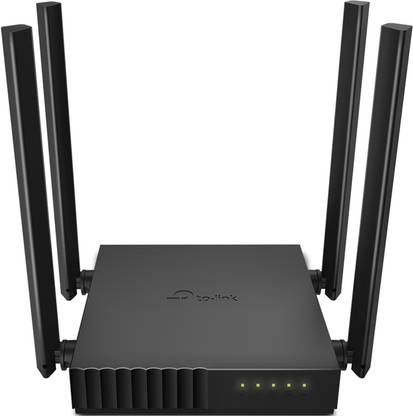 TP-Link Archer C54 AC1200 Wireless Router 2.4 GHz, 5 GHz 1200 Mbps Wifi Speed Dual Band External Antenna Ethernet (Cable Broadband)
