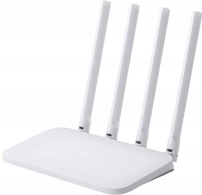 Mi RK Smart 4C 4G Router 2.4 GHz 300 Mbps Wifi Speed Single Band Internal & External Antenna Both (Ethernet and ADSL)
