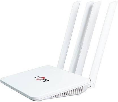 COFE CF-05-CT04 300Mbps Speed Support 4G/5G Sim Wi-Fi Router Support Type-C Internet Router 2.4 GHz 300 Mbps Wifi Speed Single Band Internal & External Antenna MiFi (Sim Based)