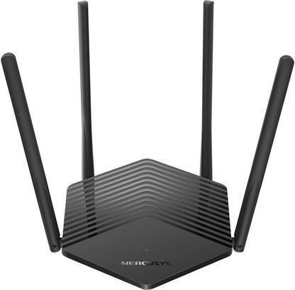 Mercusys MR60X AX1500 WiFi 6 Wireless Router 2.4 GHz, 5 GHz 1500 Mbps Wifi Speed Dual Band External Antenna Ethernet (Cable Broadband)
