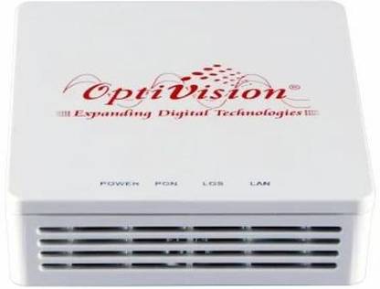 Optivision GEPON ONU 1GE port FTTH device Router 0 GHz 1000 Mbps Wifi Speed NA Ethernet (Cable Broadband)