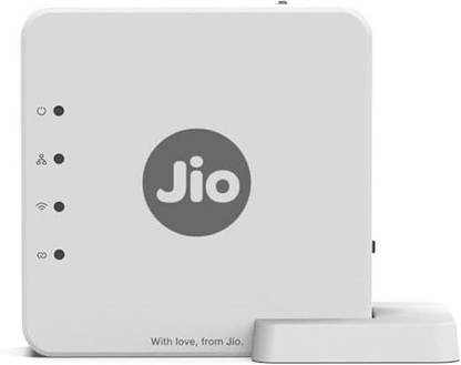 discounthub Jio WiFi Mesh Extender JCM0112 4G Router 2.4 GHz 150 Mbps Wifi Speed Dual Band External Antenna Access Point Mode