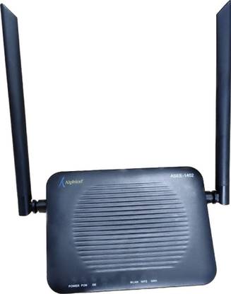 alphion ASEE-1402 Wireless Router 2.4 GHz 100 Mbps Wifi Speed Single Band External Antenna Ethernet (Cable Broadband)