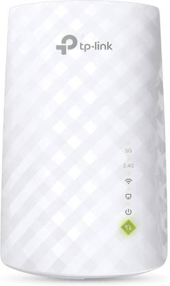 TP-Link RE200 WiFi Range Extender 5 GHz 750 Mbps Wifi Speed Dual Band Internal Antenna Ethernet (Cable Broadband)