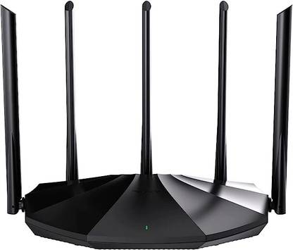 TENDA RX2 Pro Dual-Band Gigabit Wi-Fi 6 Wireless Router 5 GHz, 2.4 GHz 1500 Mbps Wifi Speed Dual Band External Antenna Ethernet (Cable Broadband)