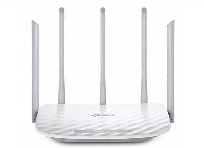 TP-Link Archer c60(us) Wireless Router 5 GHz, 2.4 GHz 1350 Mbps Wifi Speed Dual Band External Antenna Ethernet (Cable Broadband)