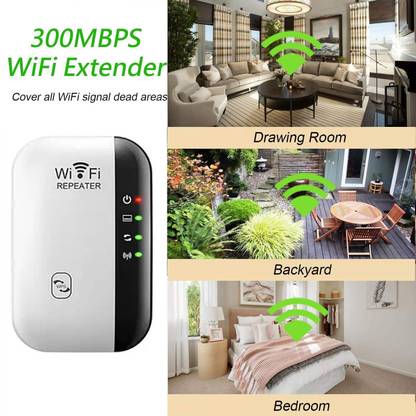 X88 Pro WiFi Extender 1200Mbps Dual Band | Signal Booster | Works with All Routers WiFi Range Extender 2.4 GHz 300 Mbps Wifi Speed Single Band Internal & External Antenna Both (Ethernet and ADSL)