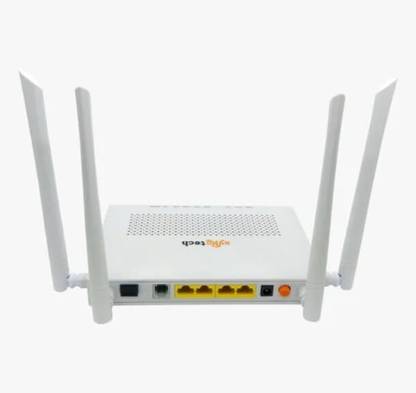 Syrotech SY-GPON-4010-WADONT 3GIG Port, 1 Fast Ethernet, 1 VOIP, USB 3.0 4G Router 5 GHz 1200 Mbps Wifi Speed Dual Band External Antenna Ethernet (Cable Broadband)