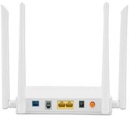 Syrotech WiFi Xpon ONT – S-XPON-2010-WDONTA Wireless Router 2.4 GHz 1200 Mbps Wifi Speed Dual Band External Antenna Ethernet (Cable Broadband)