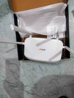 Syrotech SY-1200-AC-LITE Wireless Router 2.4 GHz, 5 GHz 867 Mbps Wifi Speed Dual Band External Antenna Ethernet (Cable Broadband)