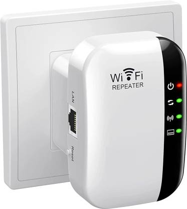 MARS WiFi Range Extender Signal Booster up to 300mbps WiFi Repeater for Home /Office WiFi Range Extender 2.4 GHz 300 Mbps Wifi Speed Dual Band Internal Antenna Access Point Mode