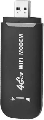 Muvit Portable 4G Dongle: Plug & Play, Unlimited Access 4G Router 2.4 GHz 150 Mbps Wifi Speed NA MiFi (Sim Based)