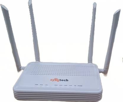 Syrotech SY-2010-WADONT Wireless Router 2.4 GHz, 5 GHz 1200 Mbps Wifi Speed Dual Band External Antenna Both (Ethernet and ADSL)