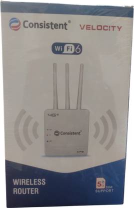 Consistent Velocity Wifi 4G Router With 3 Antenna 4G Router 2.4 GHz 150 Mbps Wifi Speed Single Band External Antenna MiFi (Sim Based)