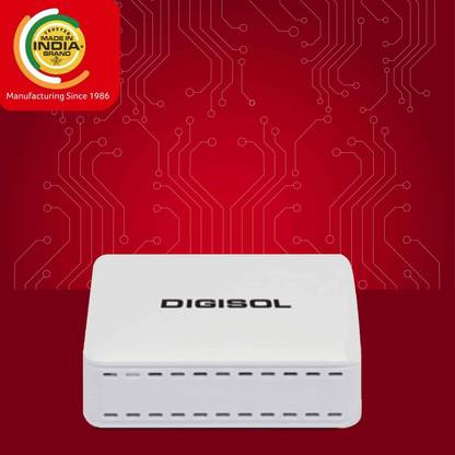 DIGISOL XPON ONU DG-GR1010 with 1 PON & 1 Giga Port Router 2.4 GHz 300 Mbps Wifi Speed NA Ethernet (Cable Broadband)