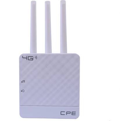 GONINE 4G CPE 300Mbps, Plug & Online, WiFi 4G Router 4G Router 2.4 GHz, 5 GHz 300 Mbps Wifi Speed Dual Band External Antenna MiFi (Sim Based)