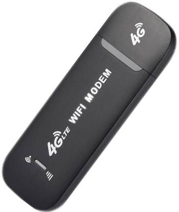 MARS Take Your Wi-Fi with You: 4G Portable Dongle for All Devices 4G Router 2.4 GHz 150 Mbps Wifi Speed NA Internal Antenna MiFi (Sim Based)