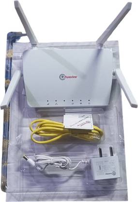 Trueview ALL SIM SUPPORTED 4G SIM WIFI ROUTER SUPPORT ALL NETWORK 4G SIM CARDS 4G Router 2.4 GHz 300 Mbps Wifi Speed Dual Band Internal & External Antenna MiFi (Sim Based)