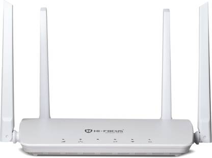 HI-FOCUS LTE 4G ROUTER/ Support 5G Sim/ Upto 150 MBPS Speed/ Long Range coverage 4G Router 2.4 GHz 150 Mbps Wifi Speed Single Band External Antenna Ethernet (Cable Broadband), Access Point Mode
