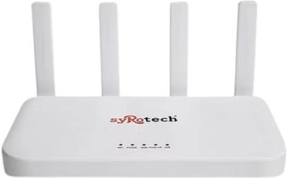 Syrotech SY-GPON-4010-AX1500 Wireless Router 5 GHz 1500 Mbps Wifi Speed Dual Band Ethernet (Cable Broadband)