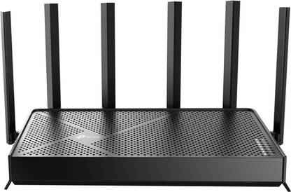 TP-Link Archer BE400 6500 Mbps Wi-Fi 7 Gigabit Router Mesh Router 2.4 GHz, 5 GHz 6500 Mbps Wifi Speed Dual Band External Antenna Ethernet (Cable Broadband)