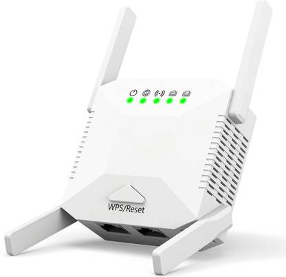 HiRobot ZJ300 WiFi Range Extender 2.4 GHz 300 Mbps Wifi Speed Single Band External Antenna Access Point Mode, Ethernet (Cable Broadband), ADSL (Telephone)