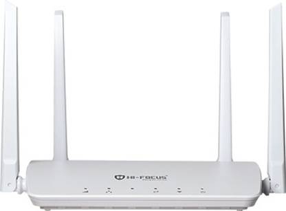 HI-FOCUS HF-R1104T-4G 4G Router 2.4 GHz 300 Mbps Wifi Speed Single Band External Antenna MiFi (Sim Based)