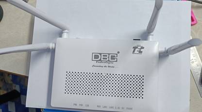 DBC Technologies HGU-V210-4AC Router 5 GHz 1100 Mbps Wifi Speed Dual Band External Antenna Ethernet (Cable Broadband)
