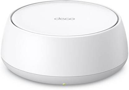 TP-Link Deco BE25(1-pack) BE5000 Whole Home Mesh WiFi 7 System Mesh Router 2.4 GHz, 5 GHz 5000 Mbps Wifi Speed Dual Band Internal Antenna Ethernet (Cable Broadband)