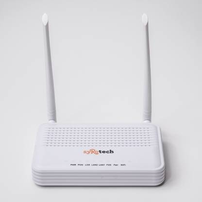Syrotech SY-1110WADONT Wireless Router 2.4 GHz 300 Mbps Wifi Speed Single Band External Antenna Ethernet (Cable Broadband)