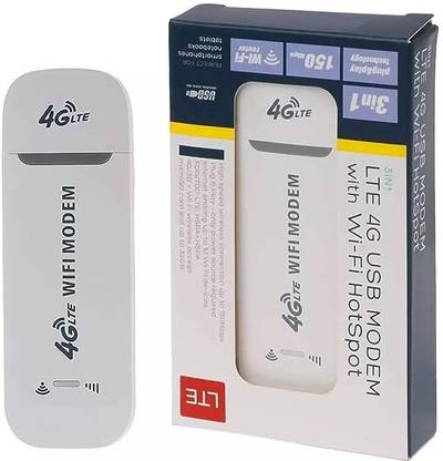 JUSTPROTEX Single Band Modem 150 Mbps WiFi Router with All Sim Support, 4G WiFi Dongle 4G Router 5 GHz 150 Mbps Wifi Speed Single Band MiFi (Sim Based)