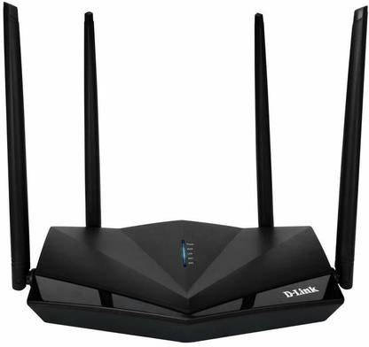 D-Link DIR-650IN Wireless N300 Router with 4 Antennas, Router AP Client Wi-Fi, Ethernet Wireless Router 5 GHz 300 Mbps Wifi Speed Single Band External Antenna Ethernet (Cable Broadband)