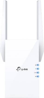 TP-Link RE605X WiFi Range Extender 2.4 GHz, 5 GHz 1800 Mbps Wifi Speed Dual Band External Antenna Ethernet (Cable Broadband)
